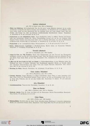 Gemälde Neuzeitlicher Meister (Nr. 1-219)