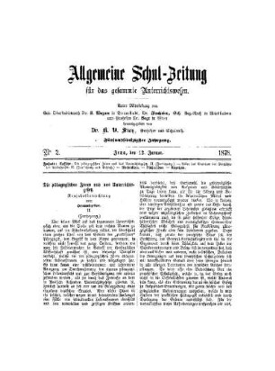 Die pädagogischen Ideen und das Unterrichtsgesetz. Neujahrsbetrachtungen : (Fortsetzung)