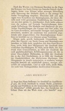 "Ars Humilis"