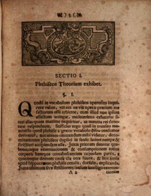 Diss. inaug. med. phthyseos theoriam et therapiam sistens