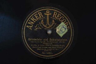 Brüderlein und Schwesterlein : Chor aus der Operette "Die Fledermaus" / (Strauß)