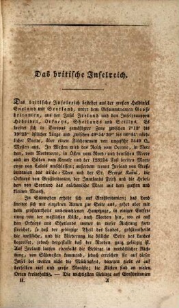Lehrgebäude der Geographie : mit naturhistorischen, statistischen und geschichtlichen Andeutungen und einem Chartenatlasse zum öffentlichen und häuslichen Unterricht in dieser Wirtschaft, 1,2. Die westliche Hälfte von Europa : nebst einer Höhencharte, einer Generalcharte von Europa und 18 Specialcharten