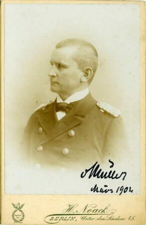 Porträt Georg Alexander von Müller