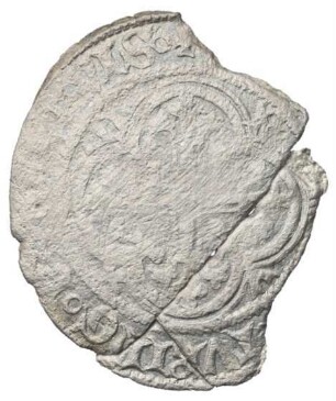 Fundmünze, Meißner Groschen, um 1393 - 1395