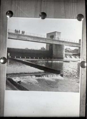 Aldingen, Wehr vom Unterwasser