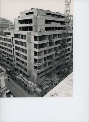 Deutsche Botschaft - EG-Vertretung - Richtfest, Brüssel, 1989