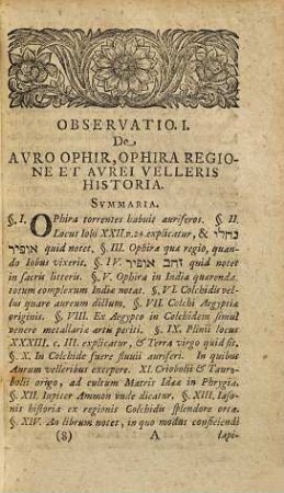 Observationum Selectarum Ad Rem Litterariam Spectantium Tomus ..., 8