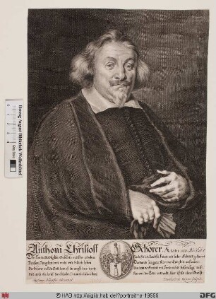 Bildnis Anton Christoph Schorer