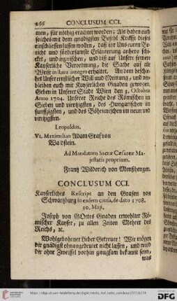 [Abschnitt 3 (Conclusum CCI – Conclusum CCC)]