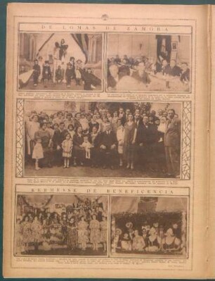 Kermesse de beneficencia