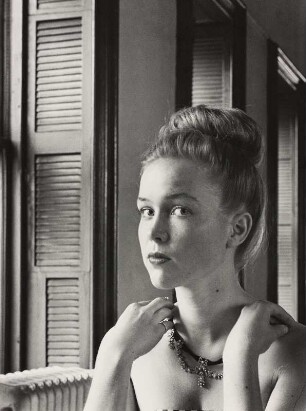 Modeaufnahme, Modell Peggy Ann Garner