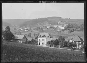 Bad Elster. Blick auf den Ortsteil Kessel