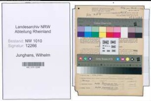 Entnazifizierung Wilhelm Junghans , geb. 10.01.1903 (Buchhalter)