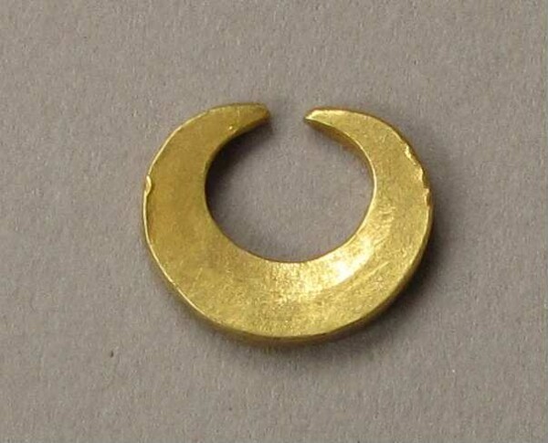 Gold nose jewellery