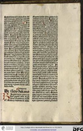 Kilianus scotorum genere nobilibus parentibus, divine tamen gratie factus est nobilitate clarissimus...