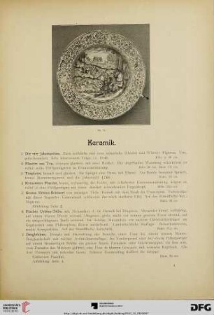 Keramik (Nr. 1-199)