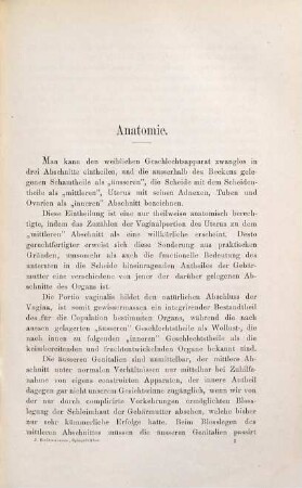 Spiegelbilder der gesunden und kranken Vaginalportion und Vagina, 1
