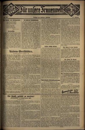 Zweite Ausgabe vom Freitag, den 17. Oktober 1930.