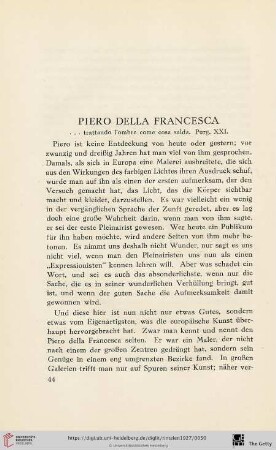 Piero della Francesca