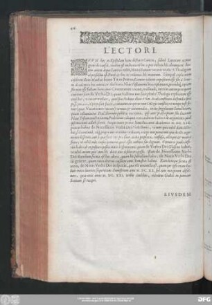 Lectori.