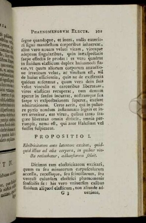 Propositio I. - Propositio VI.