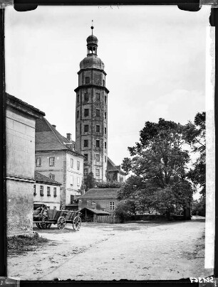 Dübener Heide, Schloss Reinharz, Hofseite