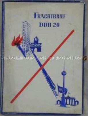Kassette "Frachtbrief DDR 20"