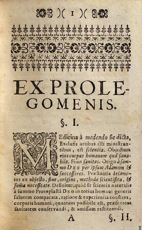 Summa Fundamentorum Universae Medicinae Ad Mentem tam veterum, quam Neotericorum delineata