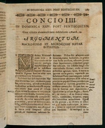 487-496, Concio LIII. in dominica XXIV. post pentecosten