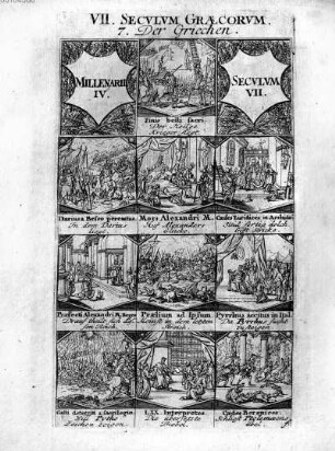 VII. Secvlvm Graecorum. 7. Der Griechen