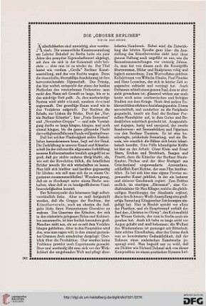 Die "Grosse Berliner"