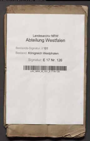 Aktivkapitalien, die beim Domänenamt Hardehausen berechnet werden