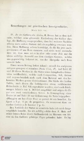 1: Bemerkungen zur griechischen Kunstgeschichte