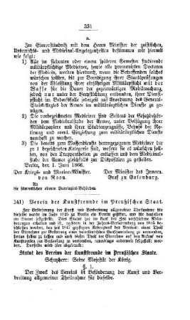 Verein der Kunstfreunde im Preußischen Staat : [II. Akademien und Universitäten]