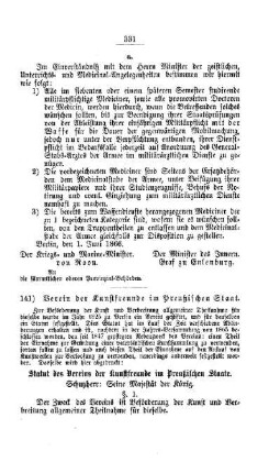 Verein der Kunstfreunde im Preußischen Staat : [II. Akademien und Universitäten]