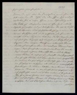 Brief von Wilhelm Adolf Schmidt an Karl Otfried Müller, Berlin, 1835