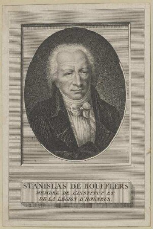 Bildnis des Stanislas Jean de Boufflers