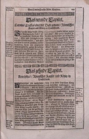 Das zehnde Capitel. Arnolphus, Römischer Kayser und König in Teutschland.