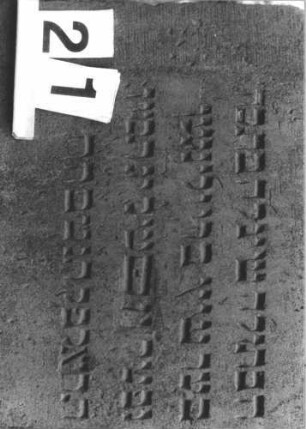 Grabstein 21 (Detailaufnahme)