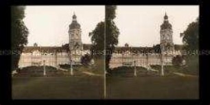 Blick vom Park zum Schloss, Neustrelitz