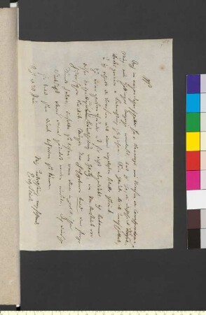 Brief von Eichstädt, Heinrich Karl Abraham an Goethe, Johann Wolfgang von