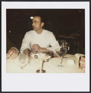 René Conrad im Restaurant Parc Fermé in Berlin