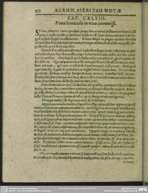 Cap. CXLVIII. Poena homicidii in rixaccommissi