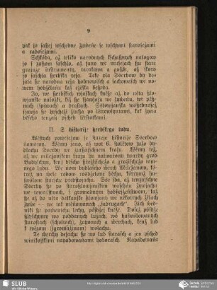 II. S historije ßerbskego ludu