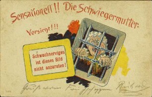Sensationell!! Die Schwiegermutter. Vorsicht!!!