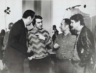 Heinz Senkbeil, Lutz-Rüdiger Schöning, Walter Flegel und Lothar Günther