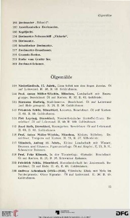 Ölgemälde (Nr. 310-396)