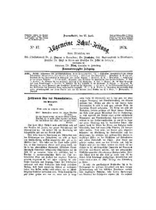 Zeitstimmen über das Gymnasialwesen