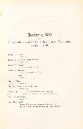 Nachtrag 1890