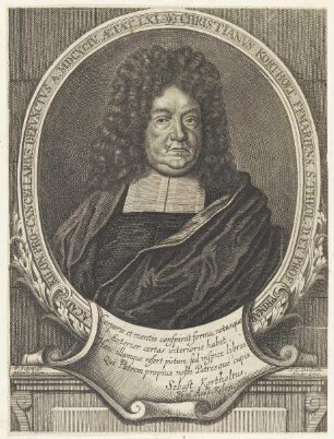 Bildnis des Christianvs Kortholt